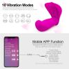 Wearable Panty Vibrator and Adult Sex Toys with APP Remote Control;  Clitoral Vibrator Stimulator Sexual Pleasure Tools for Women