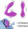 Wearable Vibrating Massage Device Silent Quiet Body Massage and Waterproof Neck and Shoulders, Soft Vibrator for Women Beautiful Woman