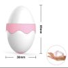 Lubricant Electric With Tongue for USB Women Toy Adult Vibrator Oval Clitoral Simulation Egg Shape Vibrator