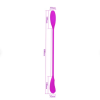 Dual Vibrator Double Head Jump Dildo Vibrator Plug clitoral massager;  a cock-ring;  a G-spot stimulator;  for couples