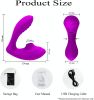 Wearable Vibrating Massage Device Silent Quiet Body Massage and Waterproof Neck and Shoulders, Soft Vibrator for Women Beautiful Woman