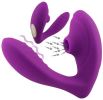 Wearable Vibrating Massage Device Silent Quiet Body Massage and Waterproof Neck and Shoulders, Soft Vibrator for Women Beautiful Woman