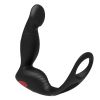 Luxurious Penis Ring & Anal plug Combo Vibrating P-Gasm Penis Ring Plug