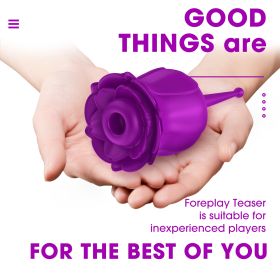 Sexy Toyzfor Women&Couple Licking&SuckinGToy for Women Female Silicone Multi-Speed VibratinGSuction Pump Female Lips Oral Tongue Massage Toy (Color: Purple)