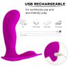 10 Vibration Modes Vibration Panty Vibrator for Women Waterproof Smooth Silicone Stimulator USB Rechargeable Portable Electric Dual Motor Silent Under