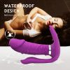 Adult Toy for Women Pleasure Licking Wearable Vibrator Smooth Flexible Silicone Wireless Remote Control Vibrating USB Rechargeable Massager for Woman