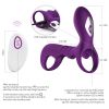 USB Charging Male Vibrating Ring, 9 Speed Vibrating Ring Vibrating Band