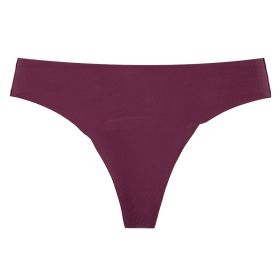 Plus Size Women's Physiological Underwear (Option: Purple-3XL)